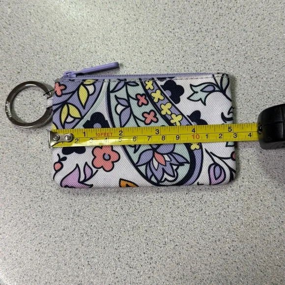 Vera Bradley “Maddalena Paisley Soft” Zip ID case.  Very good condition. - Picture 7 of 8